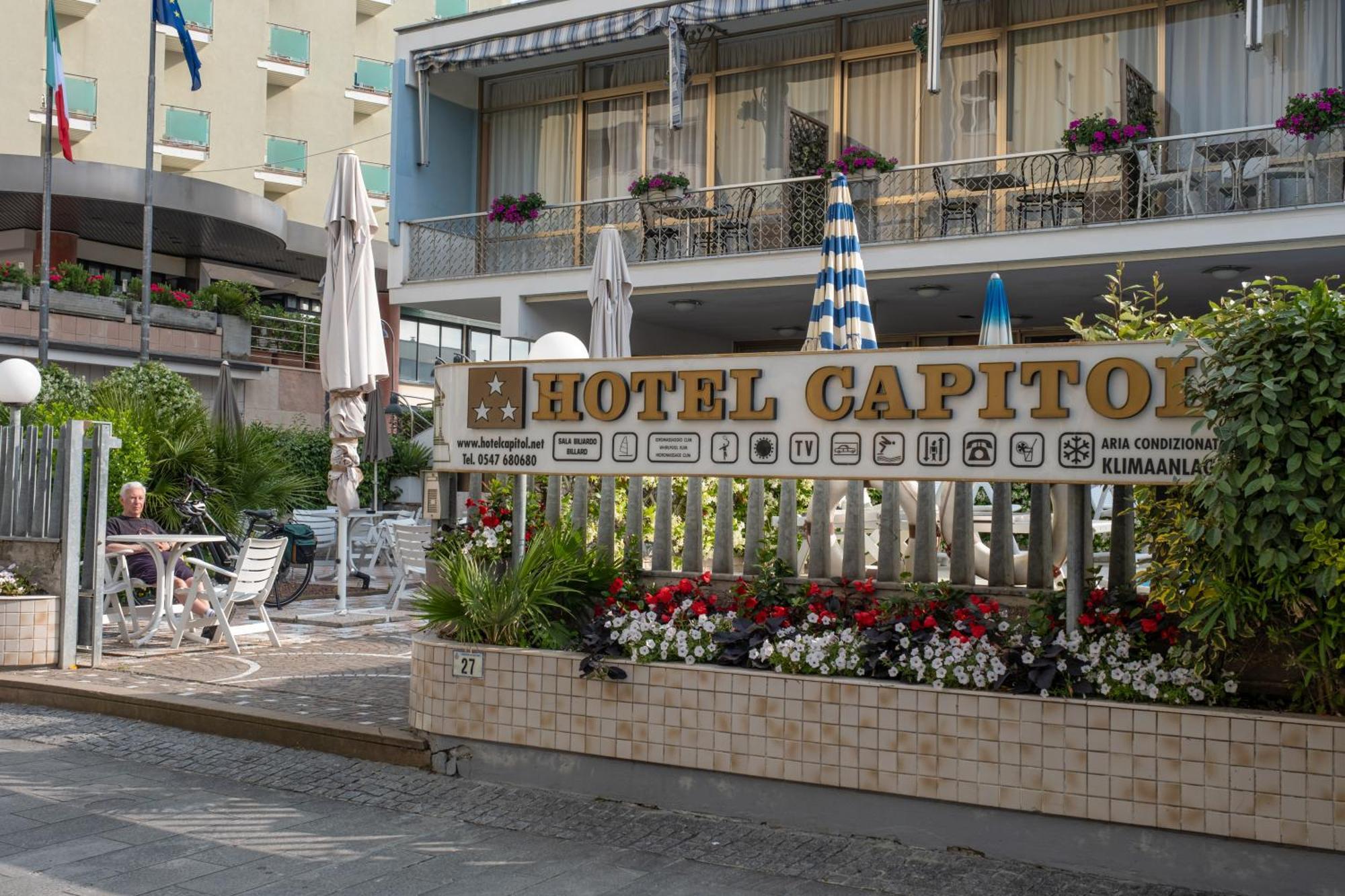 Hotel Capitol Gatteo a Mare Zewnętrze zdjęcie